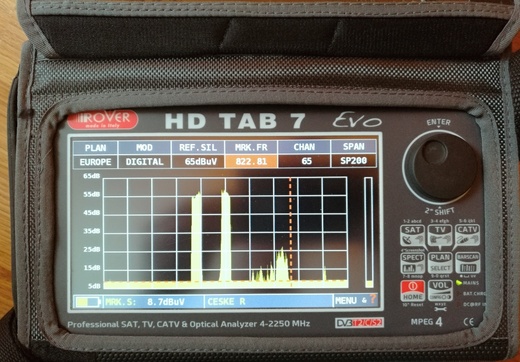 Profesionální měřící přístroj Rover HD Tab 7 EVO